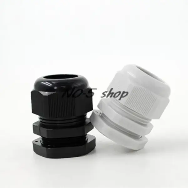 10Pcs PG42 Cable Range 22-32mm OD Thread 46.7mm Waterproof  Cables Glands Connector White or Black