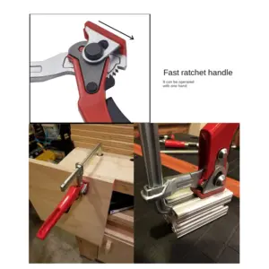 ABGR-1 Piece Ratchet Table Clamp Quick Release Bar Clamp For Hole Table And Guide Rail System