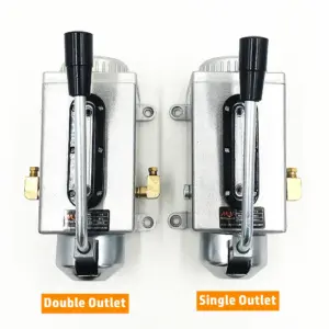 Y-8 CNC Manual Oil Pump 500CC Hand Lubrication with Single & Double Outlet Ports 4mm/6mm for Equipment Maintenance