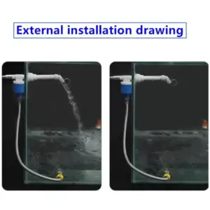 Automatic Stop Automatic Water Level Control Valve Adapter Quick Connect Float Ball Valve Durable Thread Inlet Valve Pool