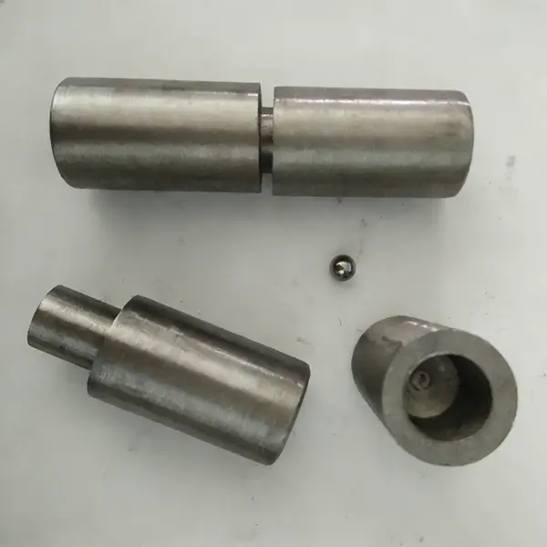 20*75/110mm Heavy Duty Steel Weld On Bullet Gate Hinge Detachable Hinges for Metal Swing Door,Trailer Ramp Gate and Windows