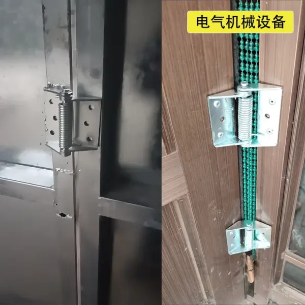 Heavy-Duty Industrial Electrical Machinery Cabinet Door Hinge Large Spring Self-Closing Reset Distribution Box Equipment