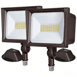 Set of 2 for, US Brown LED Floodlight - HFLB01D-2