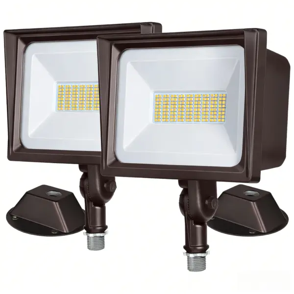 Set of 2 for, US Brown LED Floodlight - HFLB01D-2