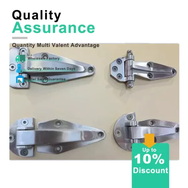 304 Stainless Steel Heavy-Duty Hinge for Industrial Oven Drying Oven Steaming Cabinet Cold Storage - Door Hardware Accessories
