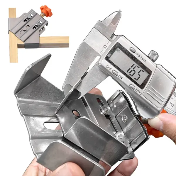 1/2/4pcs Quick Positioning Clamp Adjustable Swing Jaw Stainless Steel Splicing Clamp Locator Wood Corner Clamps Woodworking Tool