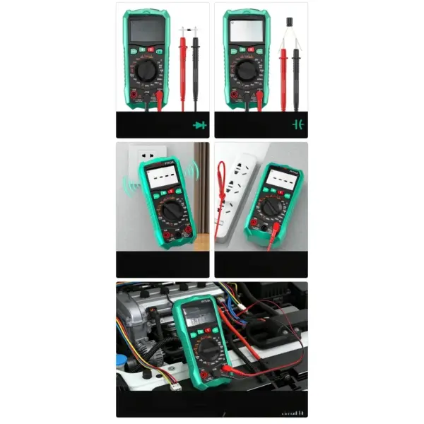 True RMS Digital Multimeter FY711A Auto Range NCV Detection Capacitance Frequency Measurement for Renewable Energy System Checks