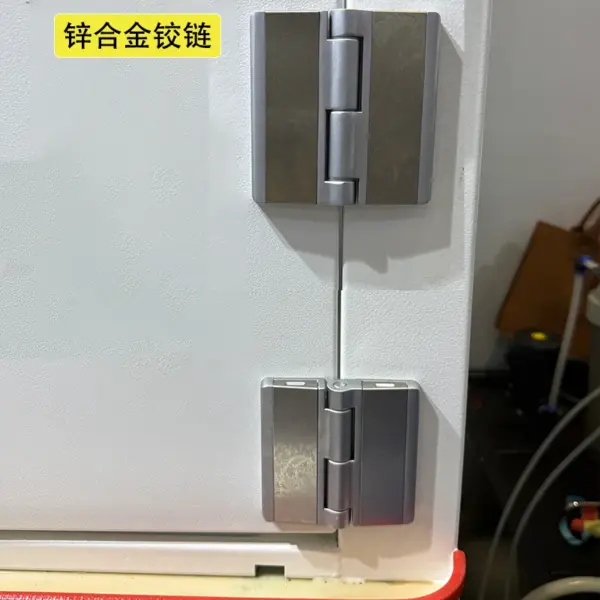 Heavy-Duty Thickened Zinc Alloy Hinge Cover Plate for Electrical Gas Switchgear Cabinets Durable Equipment Protection