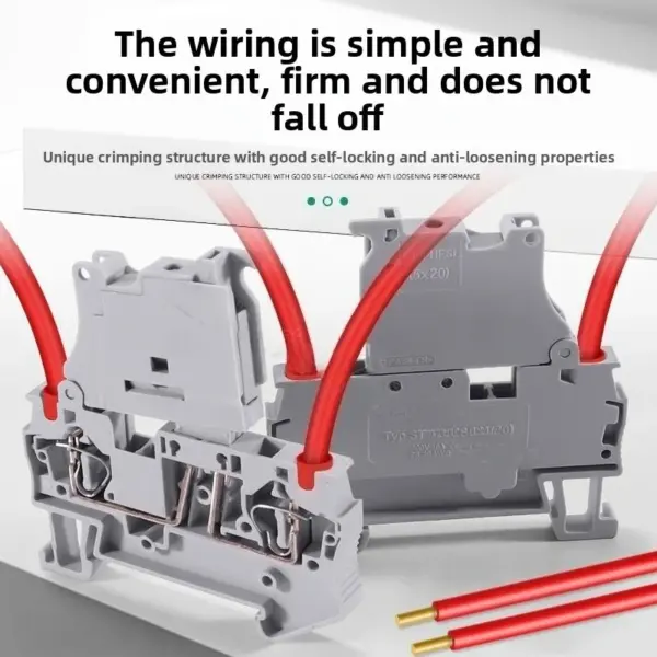 10Pcs ST 4-HESI 5X20 Fuse Terminal Block With Disconnect Lever Spring Connection Fuse Holder NS 35 DIN Rail Connector ST4-HESI