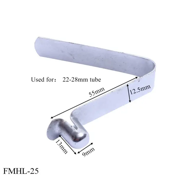 Manfacture spring clips fasteners for wand button lock spring,push button spring clips used for 22-28mm tube