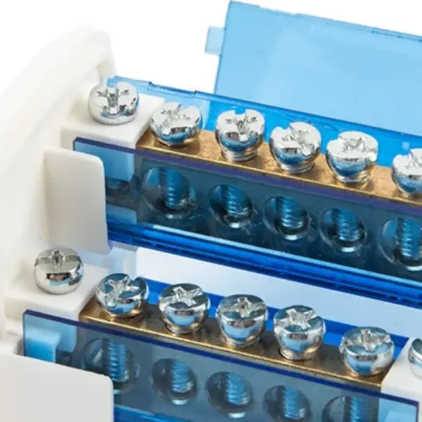 Din Rail Terminal Block WKH207 Power Distribution Box Modular Connection Block