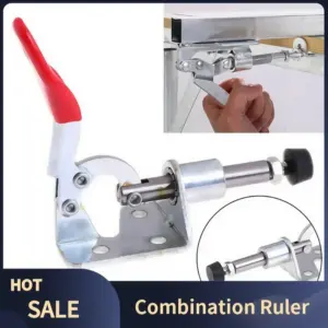 GH-301 Quick Release Toggle Clamp Locking Lever Fastener 45KG Force Push-pull Clamps Plunger Stroke Woodworking Clip Hand Tool