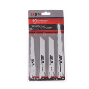 For DIY And Professional Use, Coarse And Fine Teeth Universal Woodworking And Metal Cutting Reciprocating Saw Blade