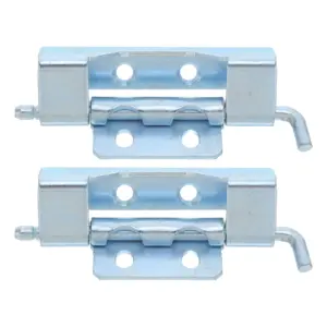 2Pcs Industrial Concealed Hinges Heavy Duty Hidden Cabinet Door Hinges for Trailer Kitchen Cabinets Distribution Panels