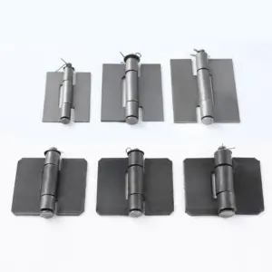 1PCS Thick Heavy-duty Welded Hinges With Strong Load-bearing Capacity Detachable Iron Door And Carriage Specific Hinges