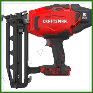 16 Gauge Cordless Finish Nailer, 20V Bare Tool, 18 Gauge? No, 16 Gauge, for Trim & Molding