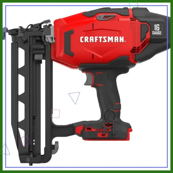 16 Gauge Cordless Finish Nailer, 20V Bare Tool, 18 Gauge? No, 16 Gauge, for Trim & Molding