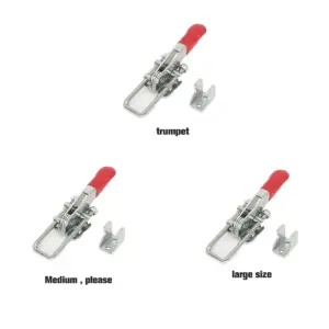 Toggle Clamp Quick-Release Stainless Steel Vertical Horizontal Plunger Locking Fastener Hand Clip Tool Woodworking M