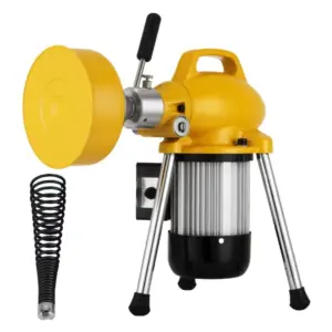 GQ-80 Electric Snake 20-200mm Drain Cleaner Pipe Cleaning Machine Electric Snake Drain Cleaner Professional Power Tools
