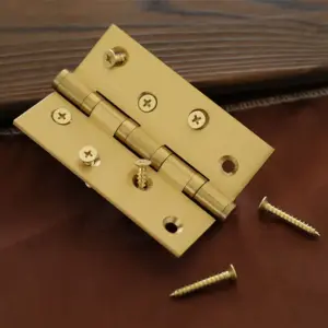 4568 Inch Vintage Solid Brass Silent Hinges Wooden Doors Heavy-Duty for Luxury Interiors and Heritage Buildings Door Hinge