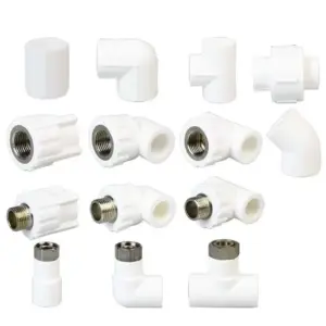 5 Pcs 20/25/32mm PPR Connector Pipe Fittings Elbow Direct Tee Hot Melt Inner and Outer Wire PPR Fittings Fittings Tube Connector
