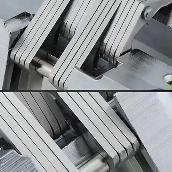 Concealed Hinge 180 Degree Heavy Duty Concealed Hardware Zinc Alloy Door Hinges For Interior Home Bookcase Bathroom Bedroom