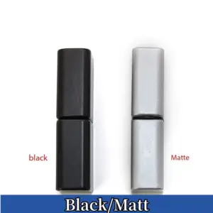 Thickened industrial machinery equipment heavy-duty CL203-2 hinge zinc alloy black folding flat hinge cabinet door