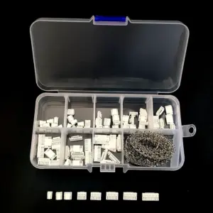 530pcs/boxed JST GH 1.25mm Connectors Kit with GH 1.25 2/3/4/5/6/7/8/10 Pin Plug Crimp Terminal for Flight Controller 3D Printer