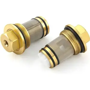 Half Inch Brass Non Return Valve Backflow Preventer Check Valve Bathroom Sink Faucet Replacement Two Piece Set