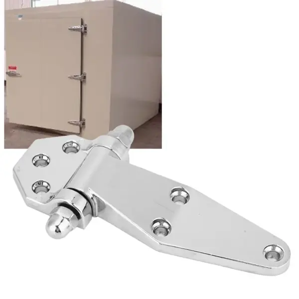 F5 4-Inch Stainless Steel Zinc Alloy Hinge Industrial Box Refrigerator Oven Heavy Duty Hinge 90/180 Degree Oven Hinge
