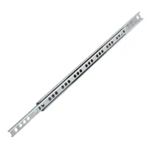 2PCS Smooth Glide Bearing Drawer Slides Two Way Slide Hardware Accessories Drawer Glides Full Extension 8"-17" Drawer Slides