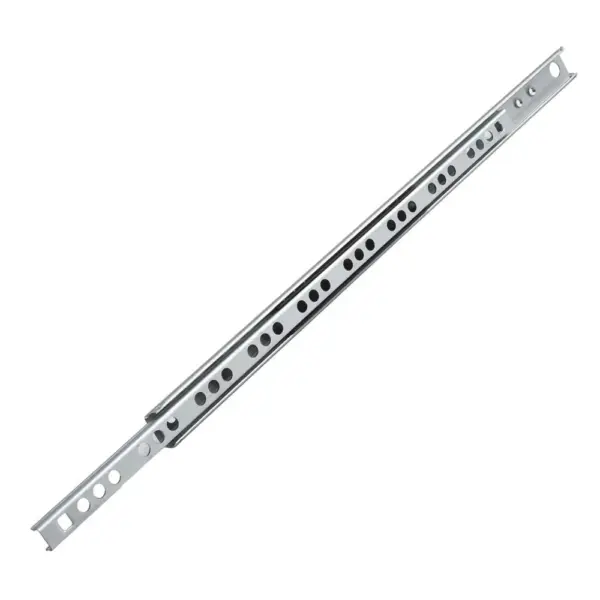 2PCS Smooth Glide Bearing Drawer Slides Two Way Slide Hardware Accessories Drawer Glides Full Extension 8"-17" Drawer Slides