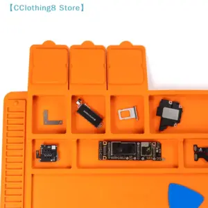Silicone Soldering Pad Desk Platform Mat For Welding Station Iron Phone PC Repair Magnetic Heat Insulation【AliS8】