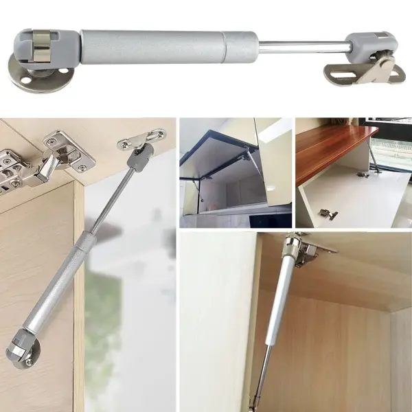 1/2pc Kitchen Cupboard Door Pneumatic Spring Strut, Close Lid Hinge, Down Lid Stay, Safety Lift Support, Toy Box Gas Strut