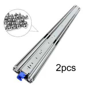 Side Mount Industrial Slides Wear Resist Full Extension Ball Bearing Rails Professional Drawer Runners for Furniture Hardware