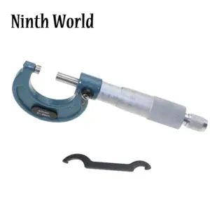 Range 0-25mm Accuracy 0.01mm Outside Micrometer Caliper Precision Measuring Tool With Box