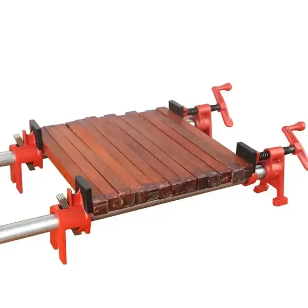 1/2 3/4" Strong Fixed Pipe Clamp Woodwork Heavy Duty Wood Gluing Hose Pipe Clamp Fixture Fast F Clip Carpenter Woodworking Tools
