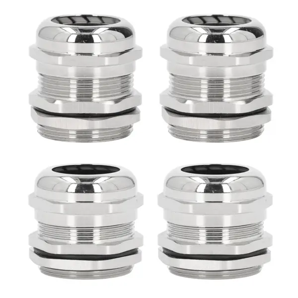 Cable Gland Stress Relief IP68 Waterproof Ni Plated Brass Metal Cord Grip for Electrical Boxes Lighting Cable Gland Protector