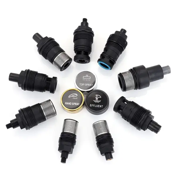 Button Spool For Rain Shower Faucet Touch Switch Leaking Bounce Button Press Valve Faucet Replace Part Accessories