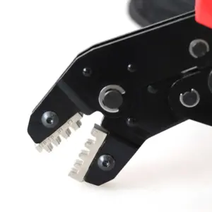 SN Series Ratcheting Crimping Pliers Jaws for Spring Terminals Solar Connectors Insulated/Coaxial Wire Electrical Pliers Tools