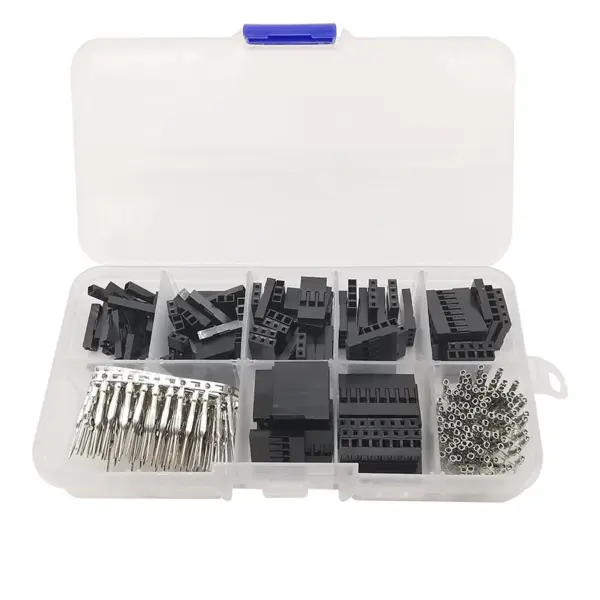 310/620Pcs 2.54mm Male Female Housing Pin Header Crimp Terminal Connector Electronic DIY Kit