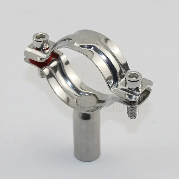 304 Stainless Steel fixture Pipe Bracket Welding Water Pipe Fixed Pipe Clamp Circular Pipe Clamp PVC Locking Clamp 19-219mm