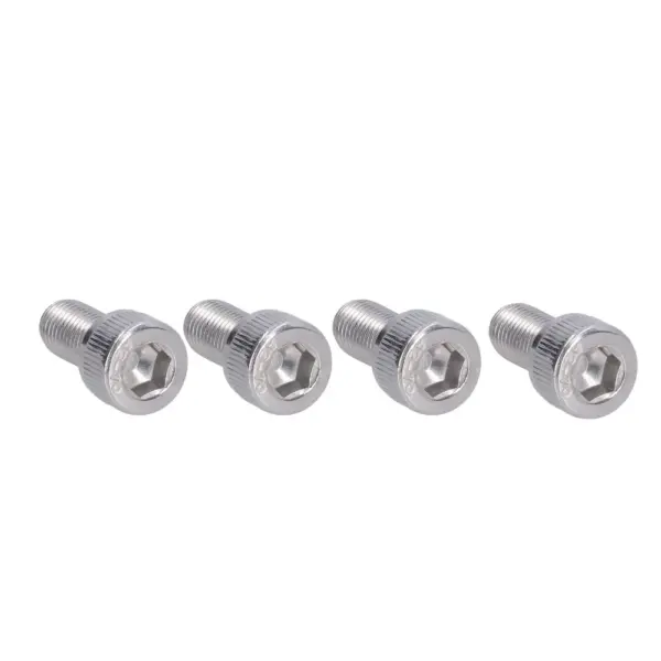 4PCS Stainless Steel Socket Head Cap Screw A2-70 Grade M10 Thread Size Machine Screw M10*20；M10*25；M10*30；M10*40