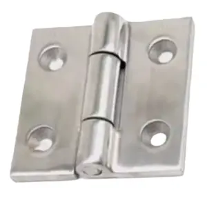 HGHO Butt Hinges Metal Door Hinges Cabinet Aluminium Box Backflap Shed Door Hardware Heavy-Duty Thickened