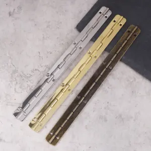 New 2Pcs Long Window Iron Furniture Door And Window Hinge Long Hinge Hinge Hinges For Crafts Heavy Duty Piano Cabinet Box