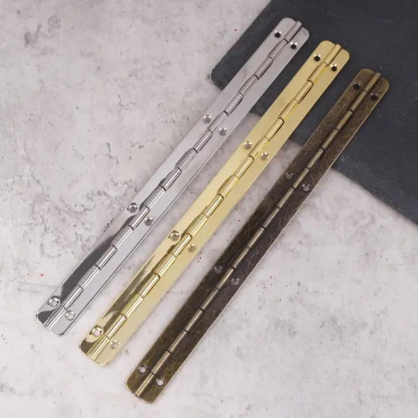New 2Pcs Long Window Iron Furniture Door And Window Hinge Long Hinge Hinge Hinges For Crafts Heavy Duty Piano Cabinet Box