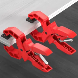 Heavy Duty Spring Clamps 6-Inch Professional Strong Grip Large Clips Fixing Backgrounds Wood Clamps for Home Improvement DIY