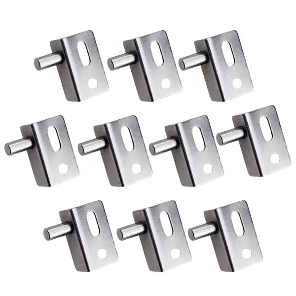 10Pcs High Quality Door Hinge Heavy Duty Hinge for Wood Door Simple Appearance Fine Workmanship Residential Commercial Use