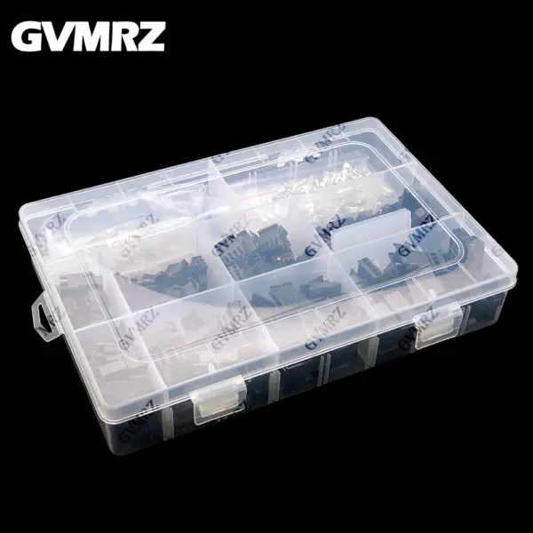 520PCS/box 2.54mm Pitch 2 3 4 5 Pin JST SM Male & Female Plug Housing Pin Header Crimp Terminals Connector Kit