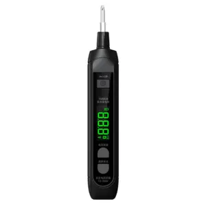 Rechargeable Digital Voltage Tester Pen TA882A with Non Contact Voltage NCV Detection and Live Wire Identification Features